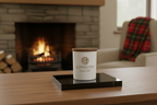 Hush of the Glen Scented Soy Candle - Grounding Birch, Raspberry & Musk