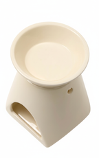 Tapered Wax Melt Burner (Cream)
