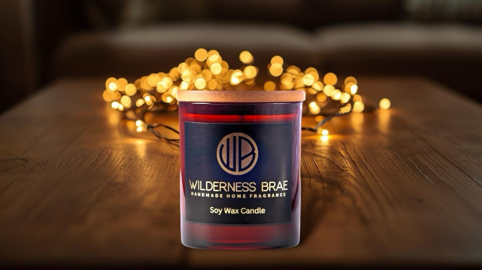 Caledonian Yule (formerly 'Cranberry, Orange & Cinnamon') Luxury Soy Candle