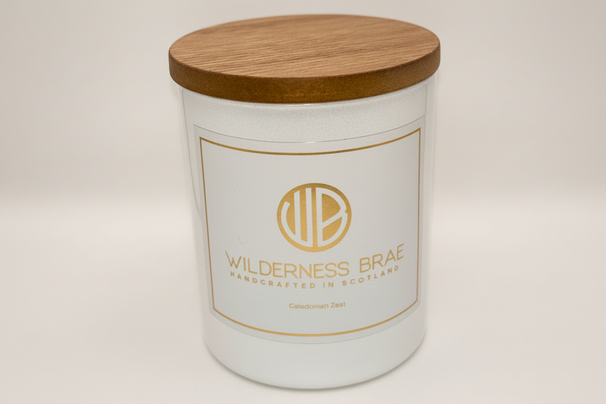 Caledonian Zest (formerly 'Pink Grapefruit & Vanilla') Luxury Soy Candle